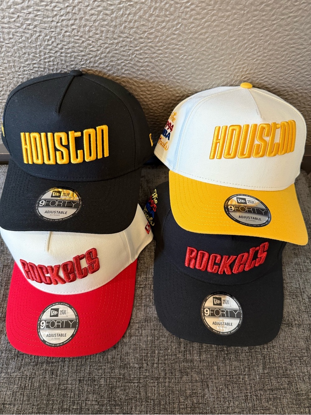 Houston Rockets 94-95 NBA Finals Official 9FORTY A-Frame Adjustable Caps